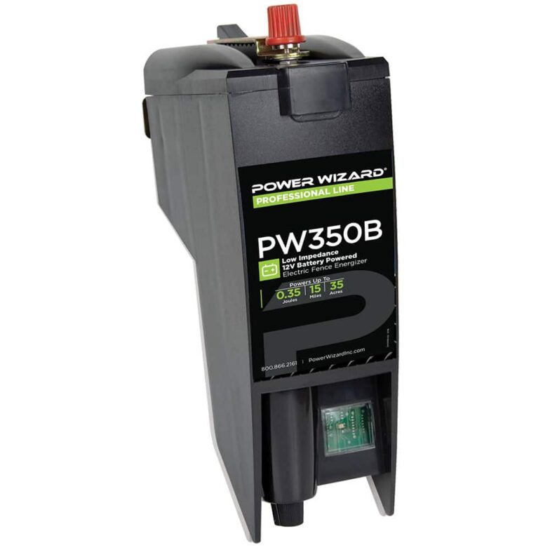 DSPW350B_01.jpg 0.35-Joule, 12V Low Impedance, D-Cell Battery Fence Charger