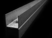 48" Double U-Channel for Essex Solid Doors, Galvalume