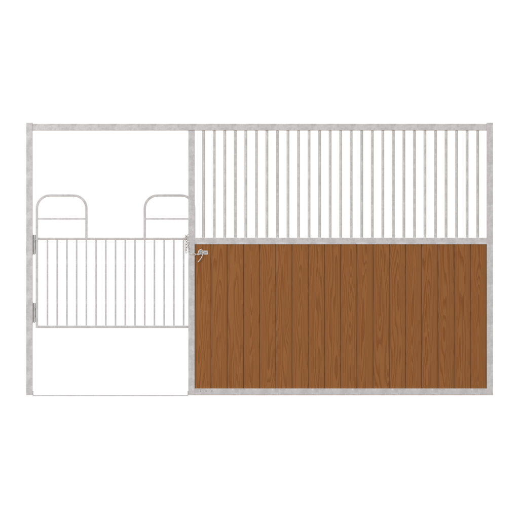 Dublin Left-Handed Stall Front with Half Swing Gate Kit