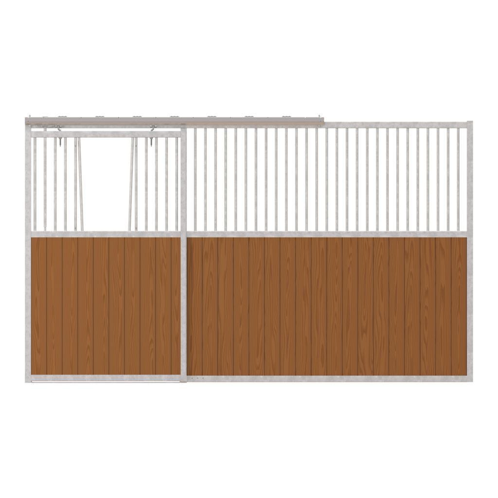 Dublin Left-Handed Stall Front with V-Door Kit