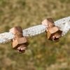 copper bolt shown in use with braided electric fence