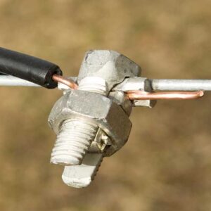 Plate Connector and braided rope and copper wire