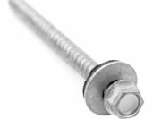 2-1/2" Heavy-Duty Insulator Screws, 50-Pack, Galvanized