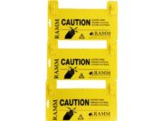 Electric Fence Warning Signs, 3-Pack