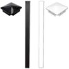 4" x 4" x 60" End Post Sleeve with Cap