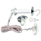 Electric Bungee Gate Kit, White