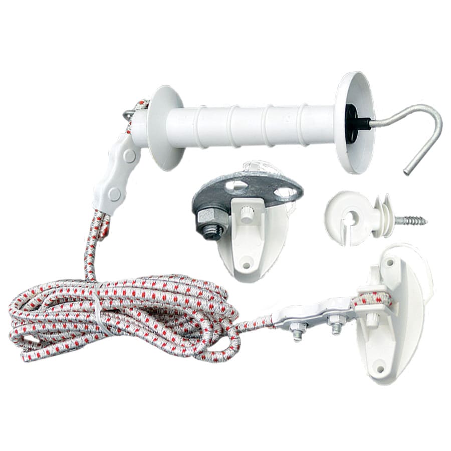 Electric Bungee Gate Kit, White