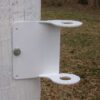 ghtener plate attached to post
