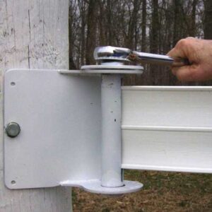 wrench tightening rail with tightener
