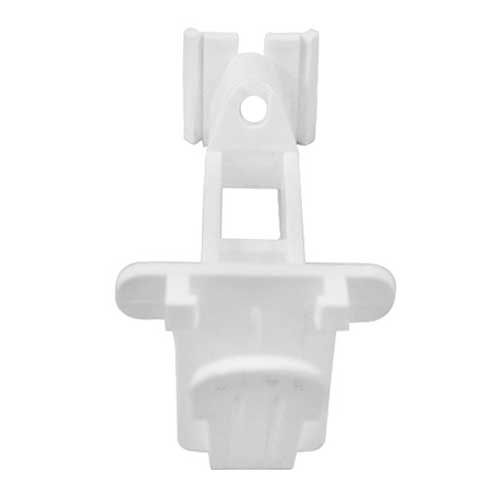 3.5" Extended Wood Post 1.5" Tape Insulators, 25-Pack, White