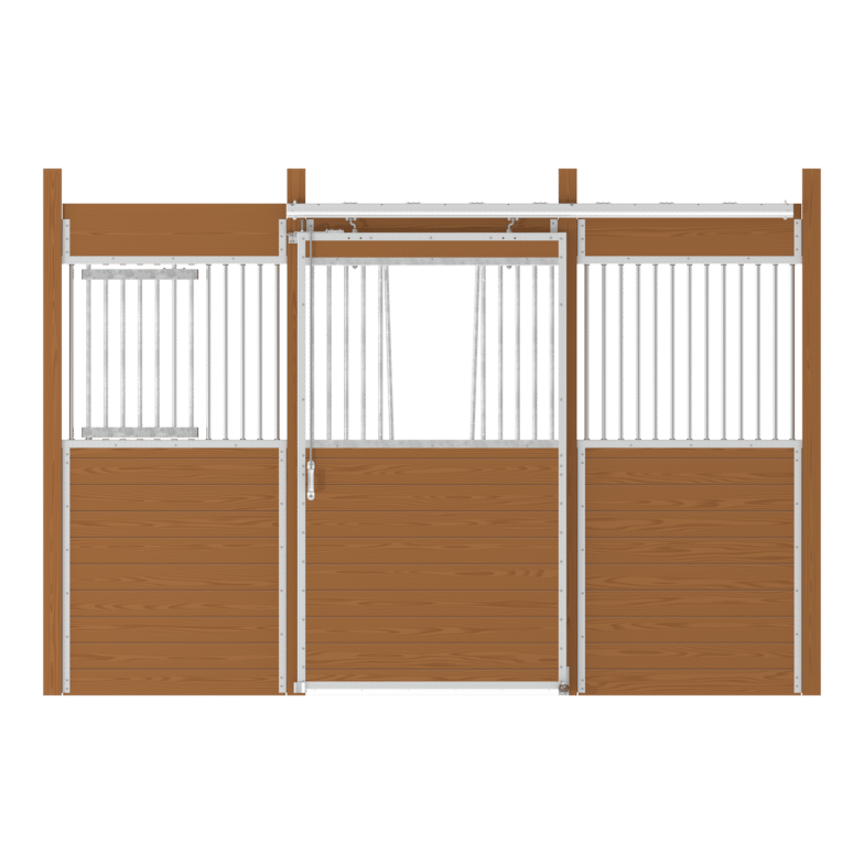 Essex-12ft-front-Centered_vdoor-feeddoor-left-noinsert-galvanized-2000x2000