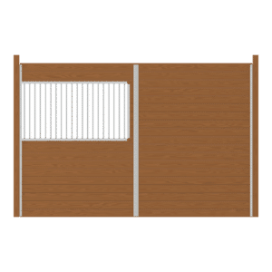 Essex Stall Partition Kit with 65in Grill Section