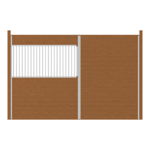 Essex Stall Partition Kit with 72in Grill Section