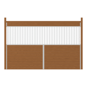 Essex Stall Partition Kit with Full Width Grill