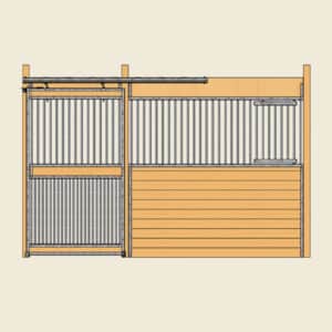 Essex Stall Front with Full Grill Door & Feed Door Kit