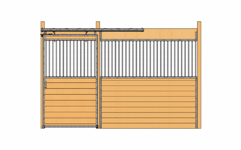 Essex Standard 12ft front Grill Top Door No Feed