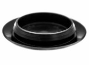 1-3/8" Feed Opening Bar Hole Plug, Black Plastic