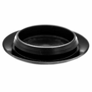 1-3/8" Feed Opening Bar Hole Plug, Black Plastic