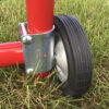 gate wheel installed on red gate