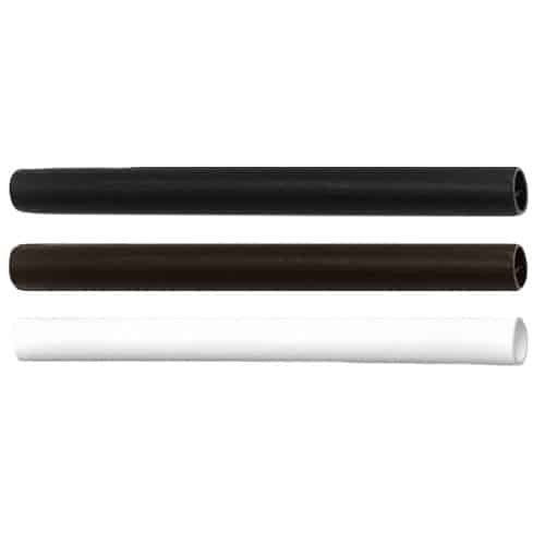 Wood Post Coated Wire 5" Insulator Tubes, 100-Pack