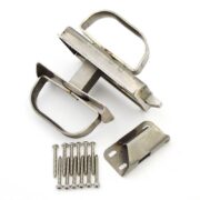 Heavy-Duty Door Latch Kit, Stainless Steel