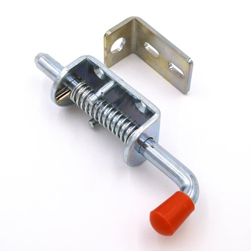 Heavy-Duty 6" Spring Latch Kit, Zinc-Plated
