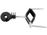 Pipe Clamp Ring Insulator, Black