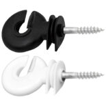 Wood Post Ring Insulator for electric fence wire