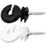 Wood Post Ring Insulator for electric fence wire