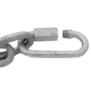 detail of latch closure