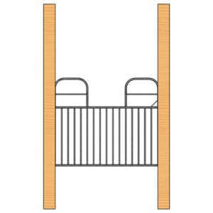 Oxford Half Swing Gate Kit