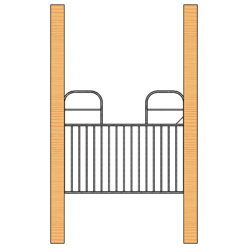 Oxford Half Swing Gate Kit