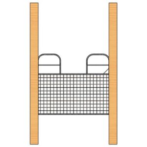 Oxford Half-Swing Mesh Gate Kit