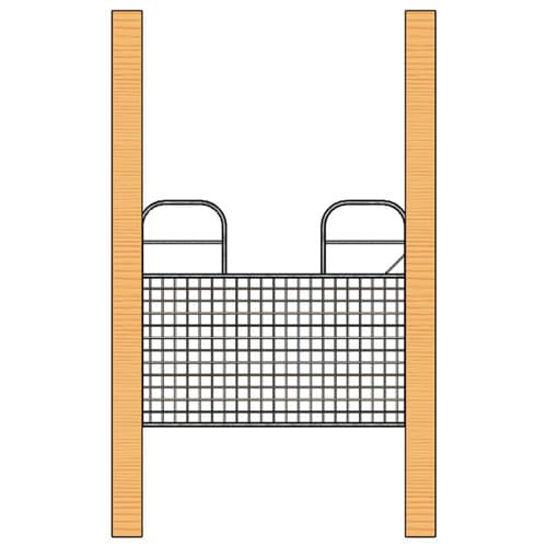 Oxford Half-Swing Mesh Gate Kit