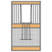 Oxford Mesh Bottom V-Door Kit