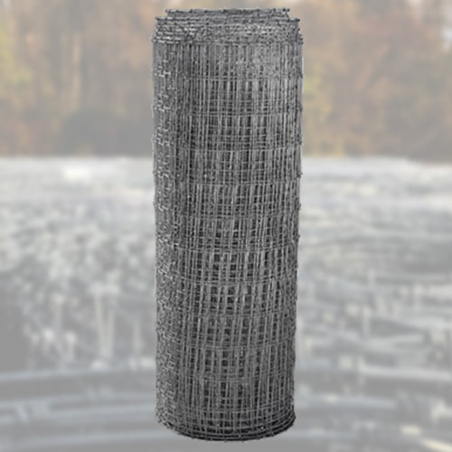 60"H 2"x4" Non-Climb, Class 3 Galvanized Wire Mesh Fence