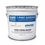 Sport floor paver adhesive 4 gallon container