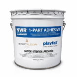 Sport floor paver adhesive 4 gallon container