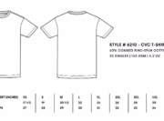 Next Level 6210 Size Chart