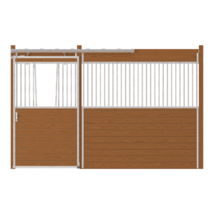 Oxford Stall Front with V-Door