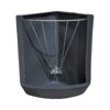 Poly Corner Feeder, Gray