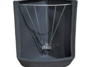Poly Corner Feeder, Gray