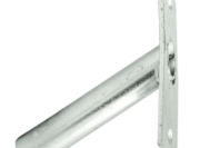 Pin Lock Wall Receiver, Zinc-Plated