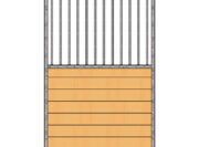 Derby Grill Top Door Kit, Galvalume