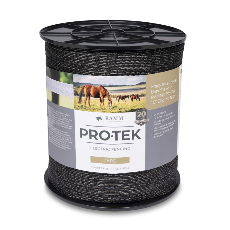 black Pro-Tek Electric Tape on a bulk reel