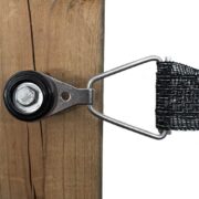 detail of tensioner holding tape