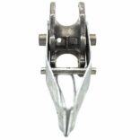 extreme closeup of tensioner end