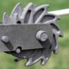 Inline wire tensioner adjustment bolt detail