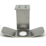 Premium Track Latch Catch Bracket, Stainless Steel
