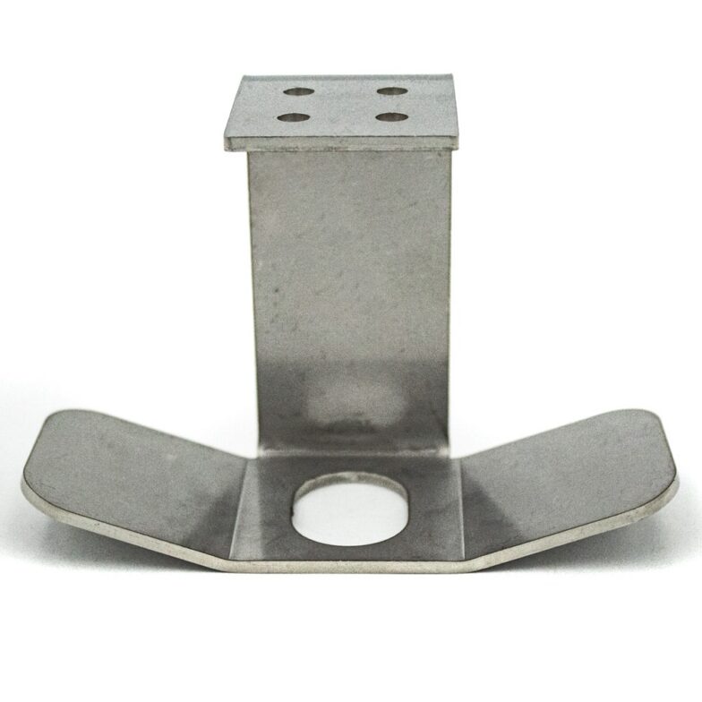 Premium Track Latch Catch Bracket, Stainless Steel